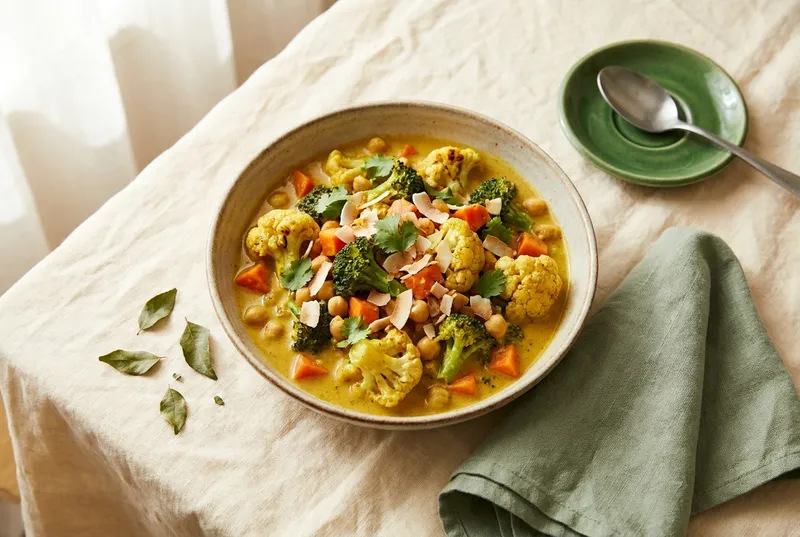 Gemüse-Kokos-Curry (vegan)